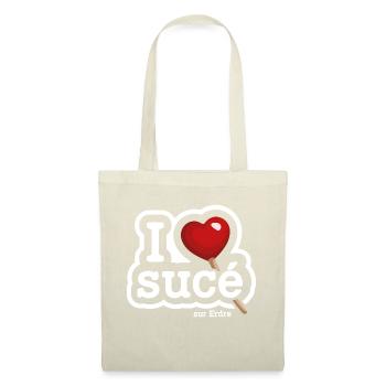 I love Sucé (sur Erdre) - Sac en tissu - nature - Devant