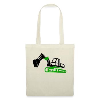 Bagger - Stoffbeutel - Natur - Vorne
