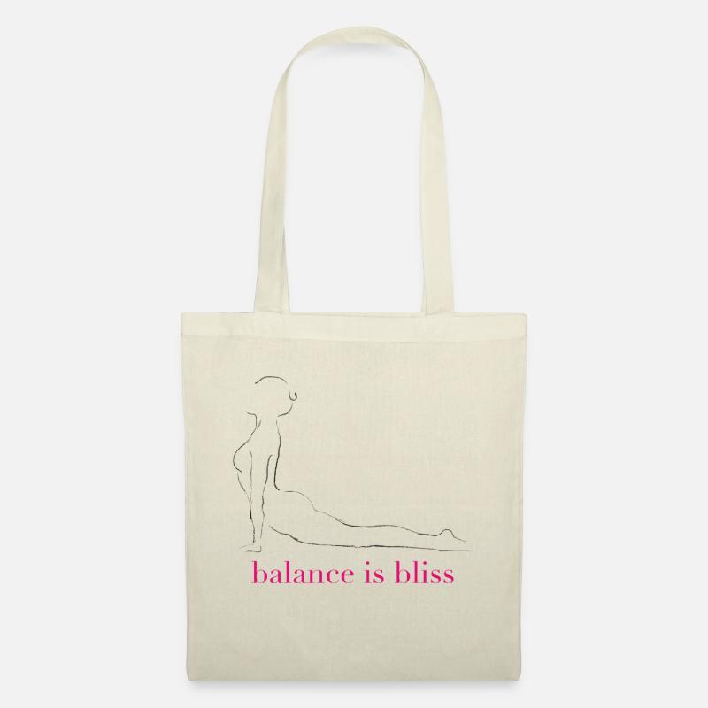 Balance is bliss - Stoffbeutel - Natur