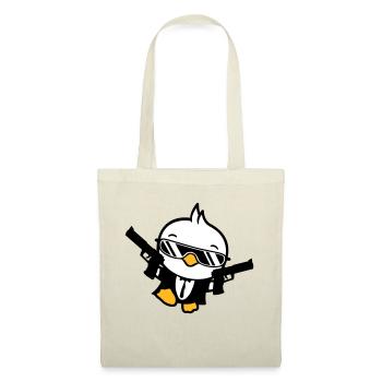 Bird 2 Gun Guns Agent Sunglasses Cool - Tote Bag - nature - Front