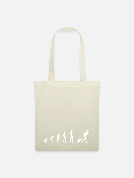 Reisender – Evolution - Stoffbeutel - Natur