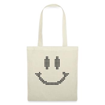 smiley - Sac en tissu - nature - Devant