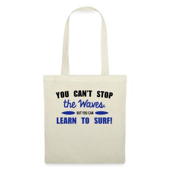 Learn to surf - Tote Bag - nature - Front