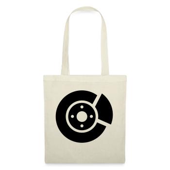 Disque de frein - Sac en tissu - nature - Devant