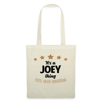 It's a joey name thing stars never unders - Tote Bag - nature - Front