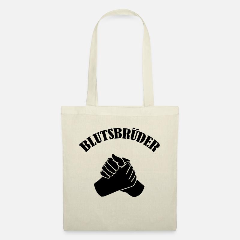 blutsbrueder_001 - Stoffbeutel - Natur