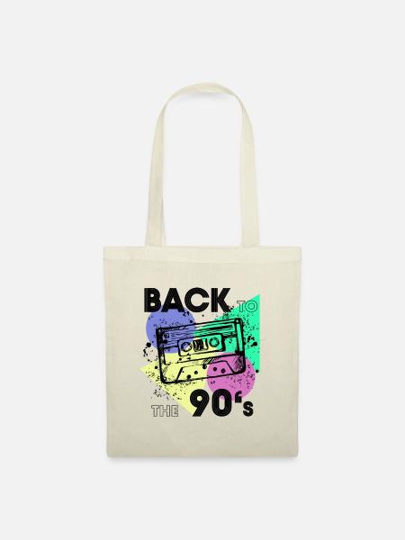 Back to the 90‘s - Stoffbeutel - Natur