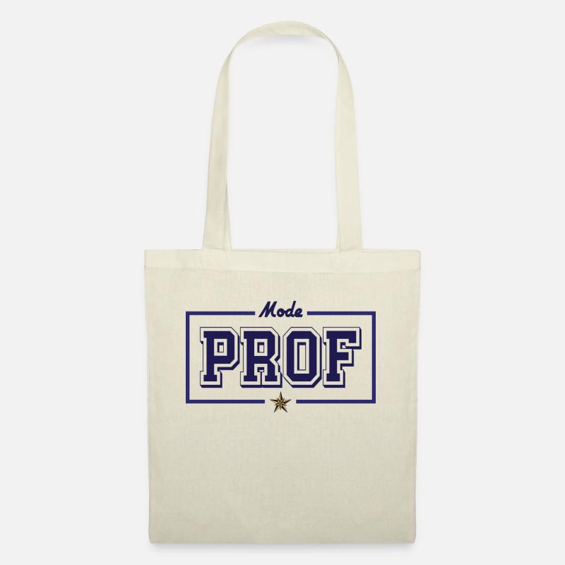 Mode prof - Sac en tissu - nature