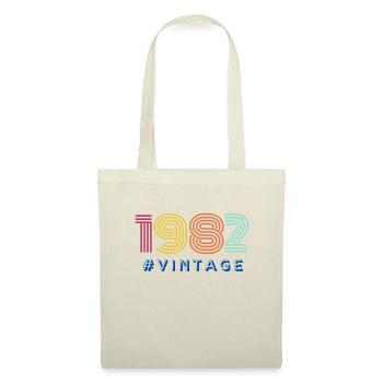 Année 1982 - Sac en tissu - nature - Devant