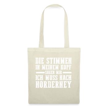 Nordsee Norderney - Stoffbeutel - Natur - Vorne