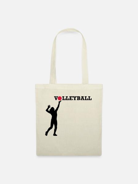 Volleyball - Stoffbeutel - Natur
