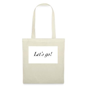 Let s go - Stoffbeutel - Natur - Vorne