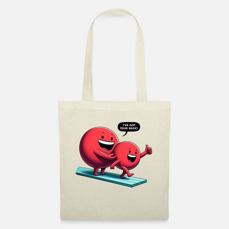 Always supportive duo on the diving board - Tote Bag - nature