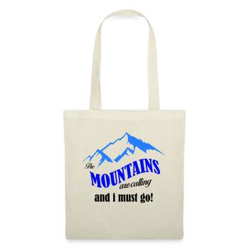 mountains are calling Kopie - Stoffbeutel - Natur - Vorne