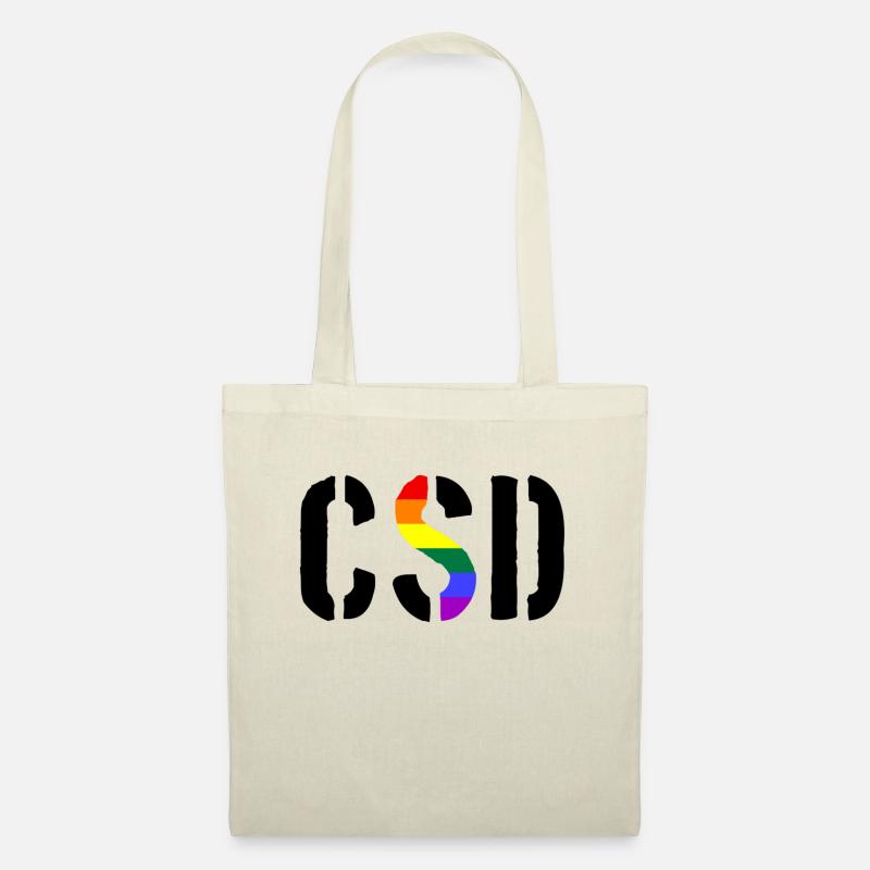 CSD - Christopher Street Day - Gay - Lesbian - Stoffbeutel - Natur