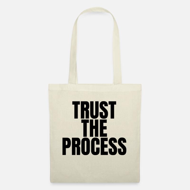 Trust the Process 001 - Stoffbeutel - Natur