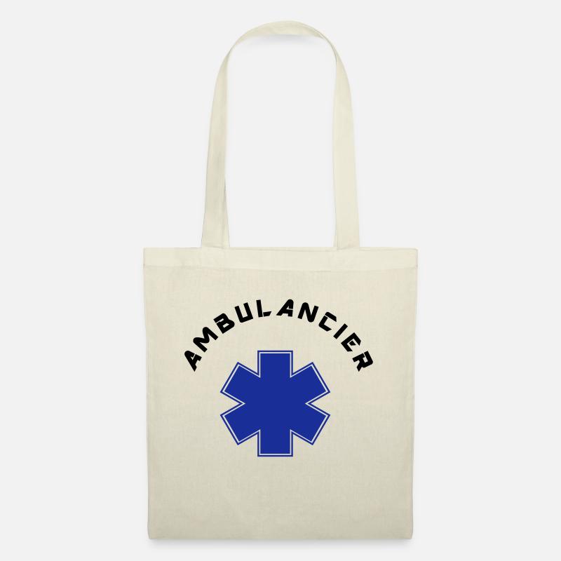 ambulancier logo 6 - Stoffbeutel - Natur