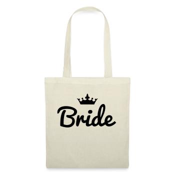 Bride Crown - Stoffbeutel - Natur - Vorne