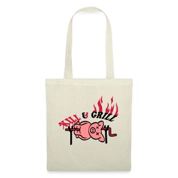Kill And Grill Pig - Tote Bag - nature - Front