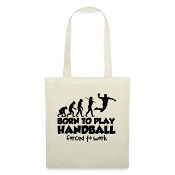 handball evolution born to play forced t - Tote Bag - nature - Front