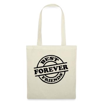 Best Friends Forever Stempel - Tote Bag - nature - Front