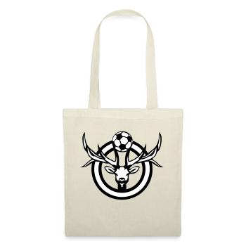 football cerf logo sport - Sac en tissu - nature - Devant