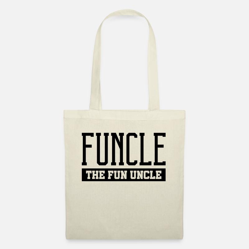 funcle the fun uncle - Stoffbeutel - Natur