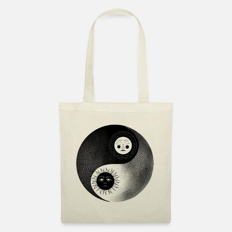 Yin Yang 2 - Stoffbeutel - Natur