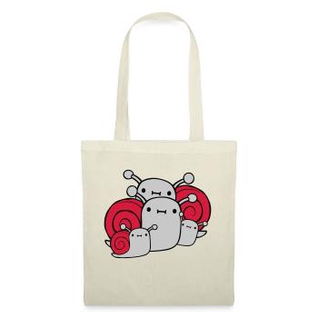 Parents Children Snails - Tote Bag - nature - Front