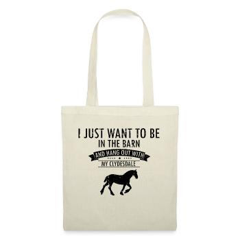 Clydesdale Design for Clydesdale Riders - Tote Bag - nature - Front