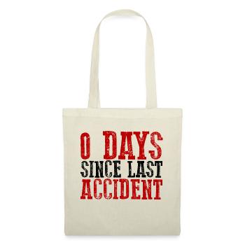 0 jours depuis le dernier accident - Sac en tissu - nature - Devant