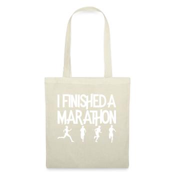 I Finished A Marathon - Tote Bag - nature - Front