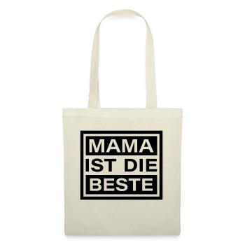 Mom is the best - Tote Bag - nature - Front