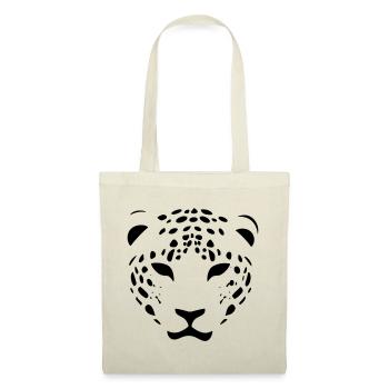 Leopard - Stoffbeutel - Natur - Vorne
