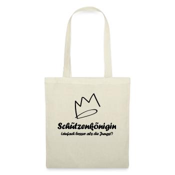 Schützenkönigin - Stoffbeutel - Natur - Vorne
