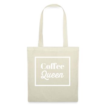 Kaffee Queen - Stoffbeutel - Natur - Vorne