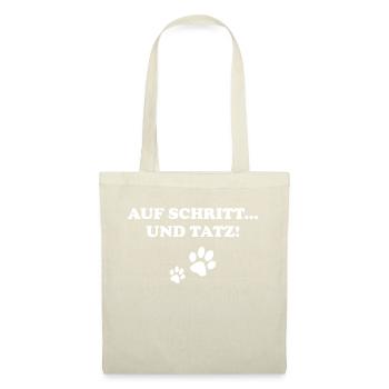 Auf Schritt Und Tatz - Stoffbeutel - Natur - Vorne