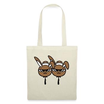 2 Sunglasses Bunnies Friends Team Crew Pair Two - Tote Bag - nature - Front