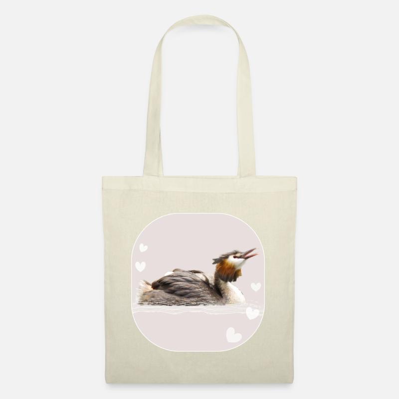 Great crested grebe - Tote Bag - nature