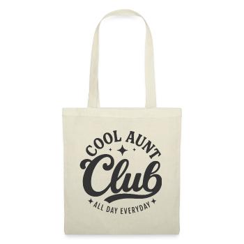 Cool Aunt Club - Stoffbeutel - Natur - Vorne