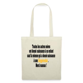 naissance d'une légende - Sac en tissu - nature - Devant