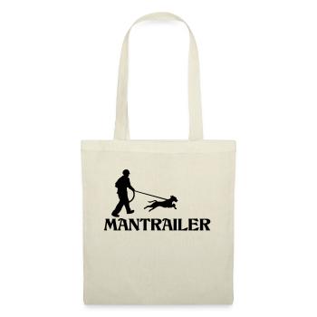 mantrailer hobby mantrailing hunde - Stoffbeutel - Natur - Vorne
