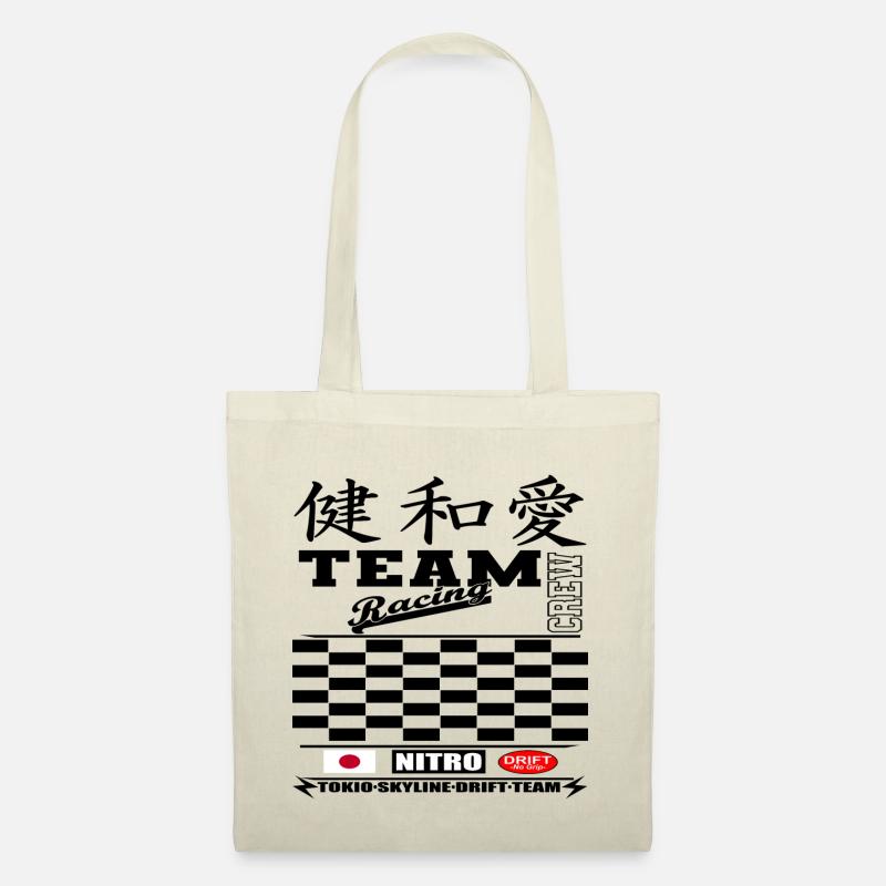 Racing "Tokio Drift" - Stoffbeutel - Natur