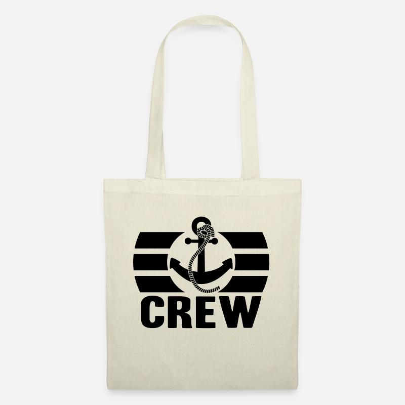Crew Logo Design - Stoffbeutel - Natur