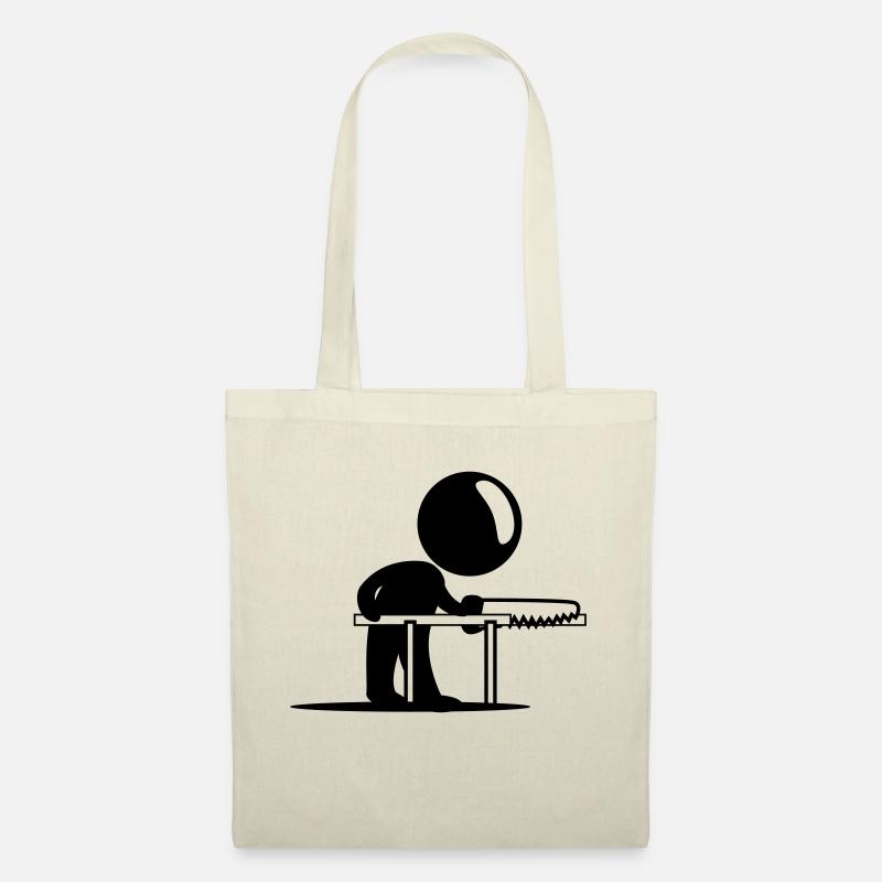 doodle_brico_2 - Sac en tissu - nature