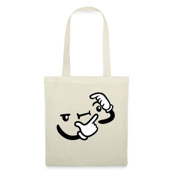 Geste de réflexion - Sac en tissu - nature - Devant