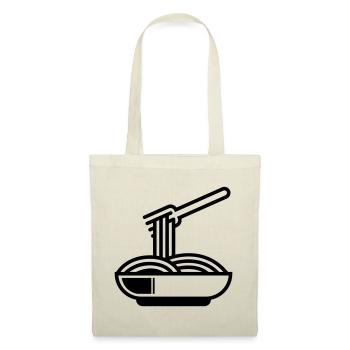 Spaghetti symbol - Stoffbeutel - Natur - Vorne