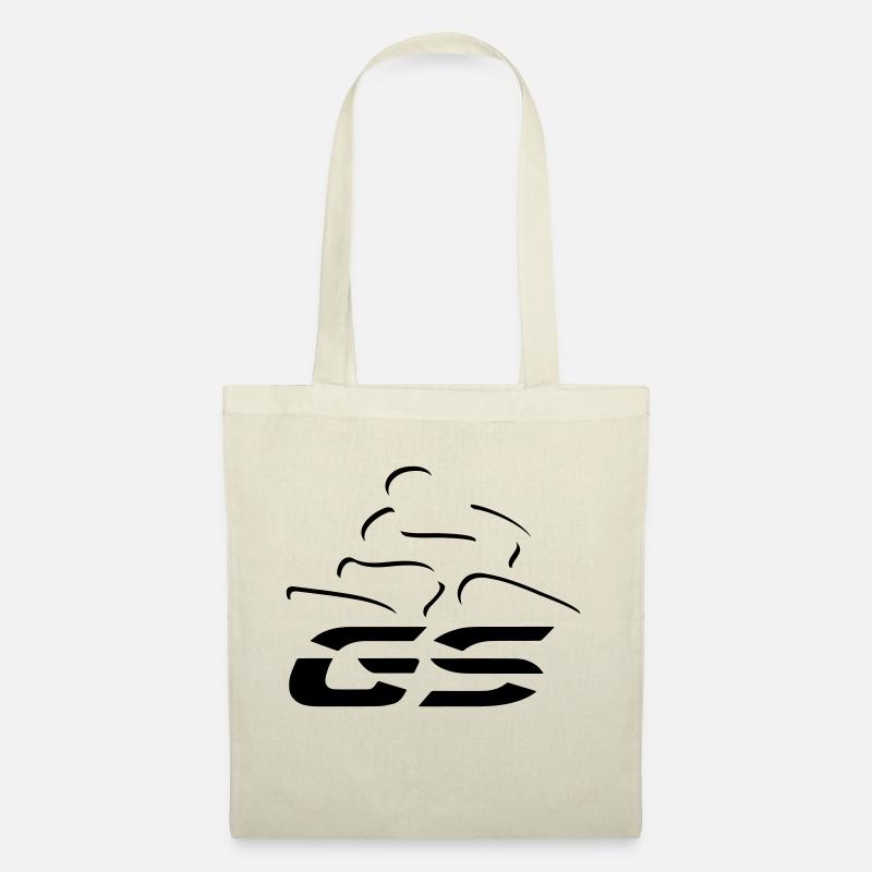 Logo GS-Fahrer Nr. 5 | black - Stoffbeutel - Natur