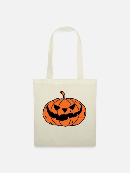 Jackolantern - Stoffbeutel - Natur