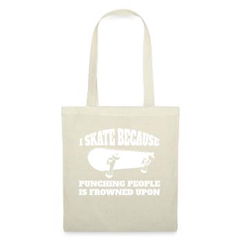 Skateboard Skating Skate Fan Skater Skateboarding - Tote Bag - nature - Front